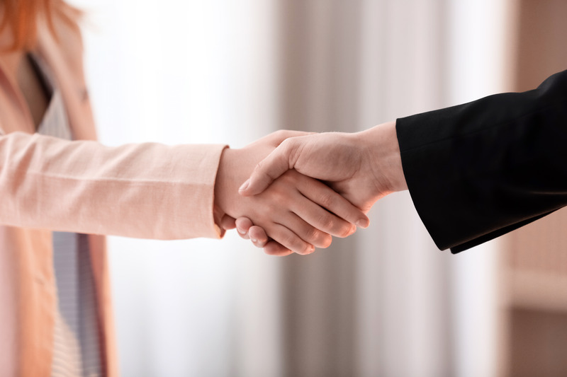 Candidate Assessment post: Shaking hands