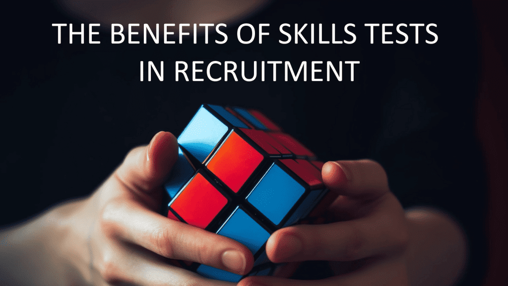 a rubix cube to show how skills tests are useful