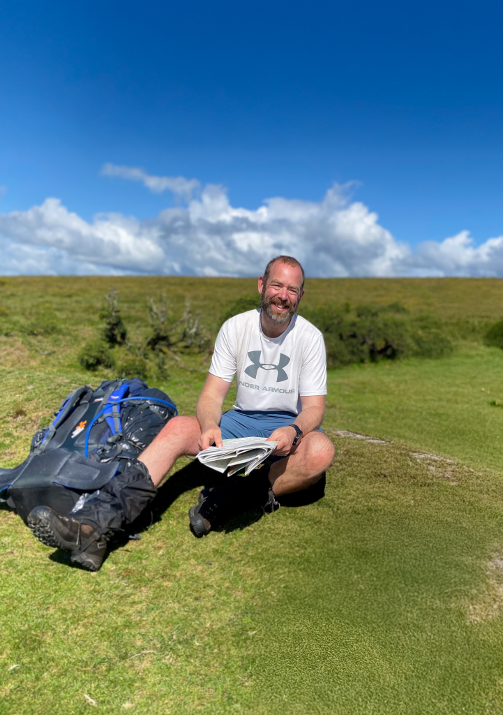 Myles enjoying countryside as a successful Fractiontional Finance Director