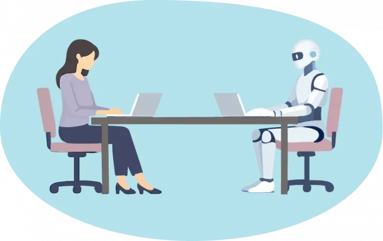 Women and Robot - AI Topic